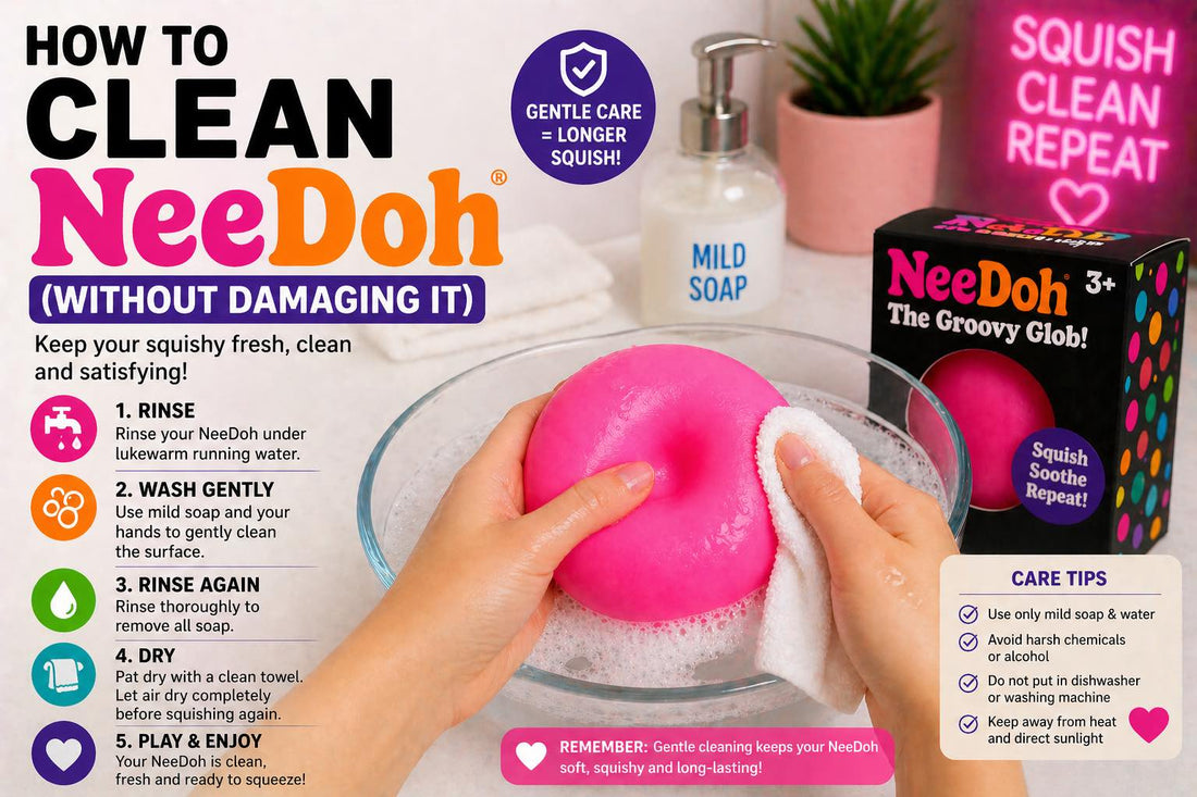 How To Clean NeeDoh (Without Damaging It)