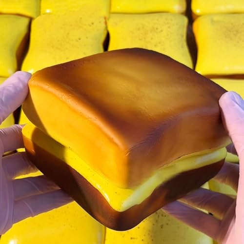 Bread Butter Squishy - Slow-Rising Shape - Buttery Yellow