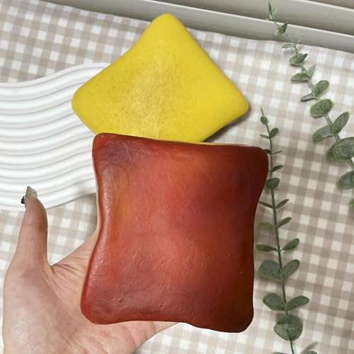 Bread Butter Squishy - Slow-Rising Shape - Buttery Yellow