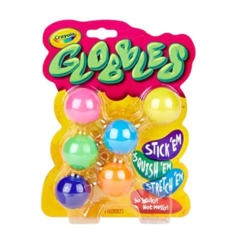 Crayola Groovy Globbles Squeeze Toy - Glob Shape - Multicolored