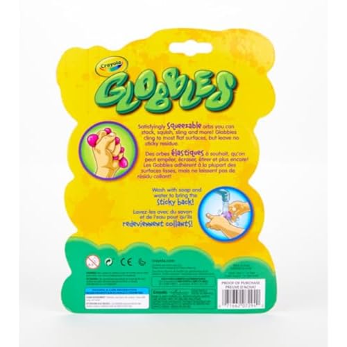 Crayola Groovy Globbles Squeeze Toy - Glob Shape - Multicolored