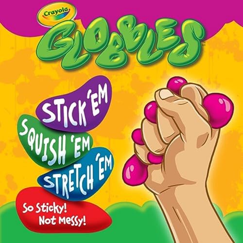 Crayola Groovy Globbles Squeeze Toy - Glob Shape - Multicolored
