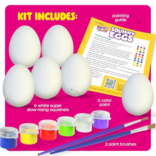 Dan&Darci Easter Egg Paint Kit - Doughy Multi Squeeze Toy