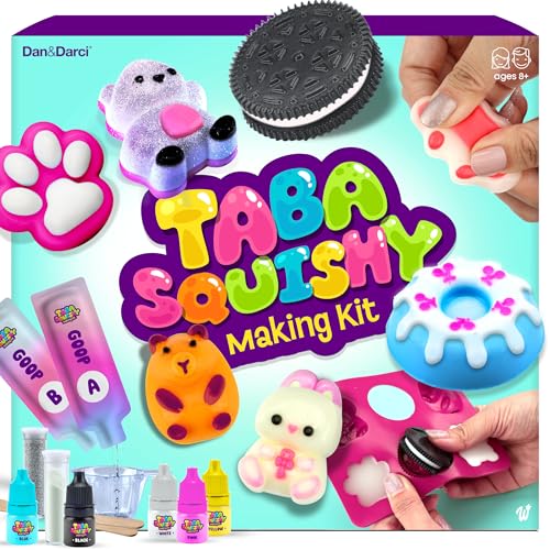 Dan&Darci Taba Squishy Kit - Shaggy Multi Craft Set