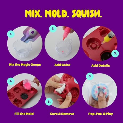 Dan&Darci Taba Squishy Kit - Shaggy Multi Craft Set