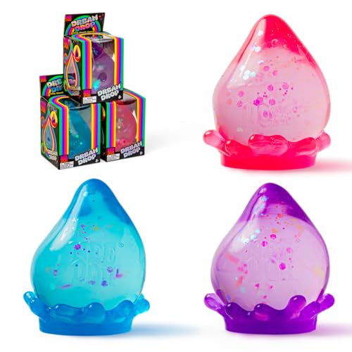 NeeDoh Dreamy Dream Drop Squeeze Toy - Drop Shape - Purple
