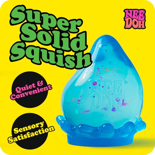 NeeDoh Dreamy Dream Drop Squeeze Toy - Drop Shape - Purple