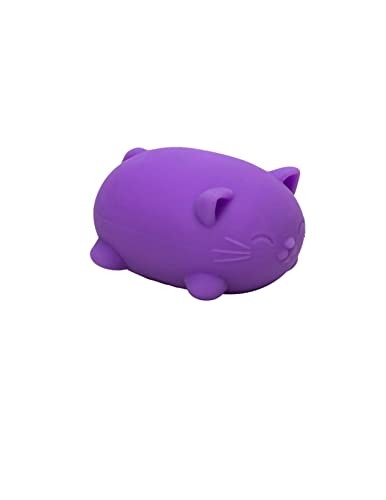 NeeDoh Groovy Cool Cats Squeeze Toy - Cat Shape - Multi