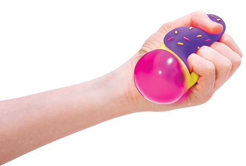 NeeDoh Groovy Jelly Donut Squeeze Toy - Glob Shape - Multi