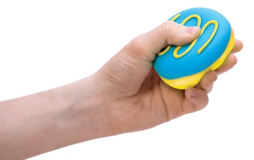 NeeDoh Groovy Jelly Donut Squeeze Toy - Glob Shape - Multi