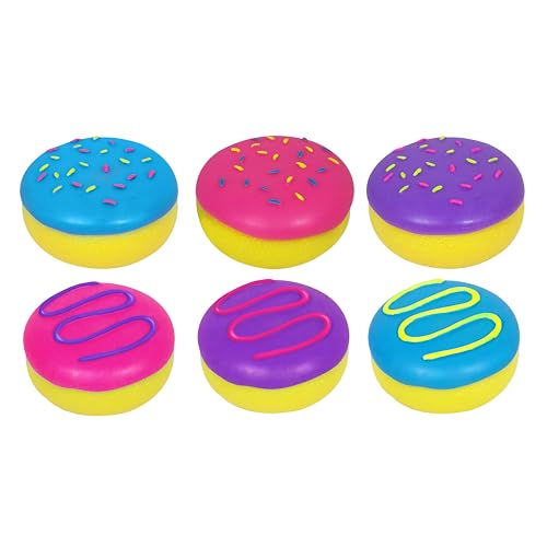 NeeDoh Groovy Jelly Donut Squeeze Toy - Glob Shape - Multi