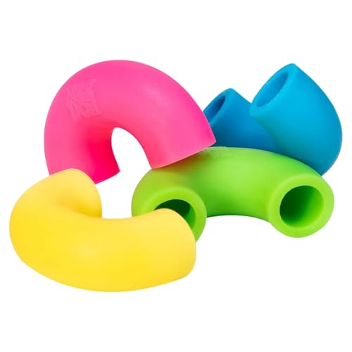 NeeDoh Groovy Mac 'N' Squeeze Squeeze Toy - Noodle Shape - Assorted