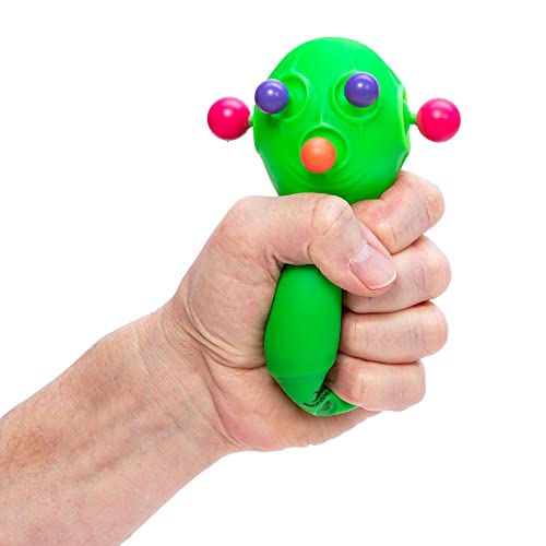 NeeDoh Groovy Panic Pete Squeeze Toy - Glob Shape - Multi