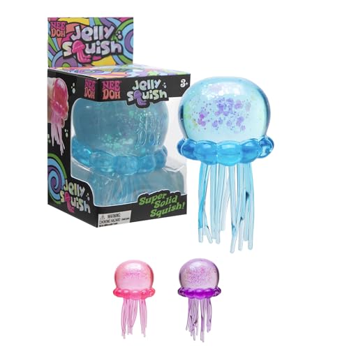 NeeDoh Jelly Squish - Groovy Multi Squeeze Toy by Schylling