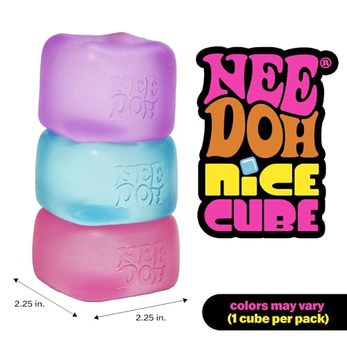 NeeDoh Nice Cube - Super Solid Multi Squeeze Toy by Schylling