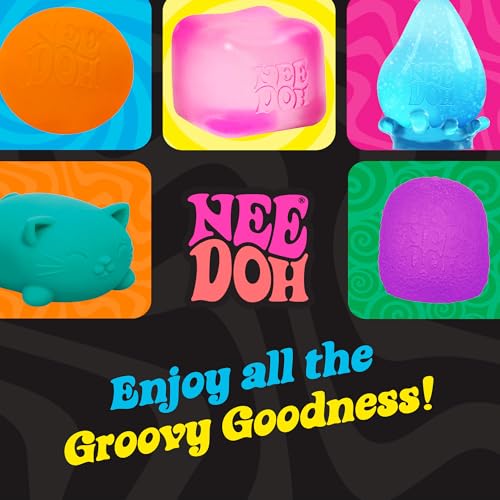 NeeDoh Nice Ice Baby - Super Solid Multi 4-Pack