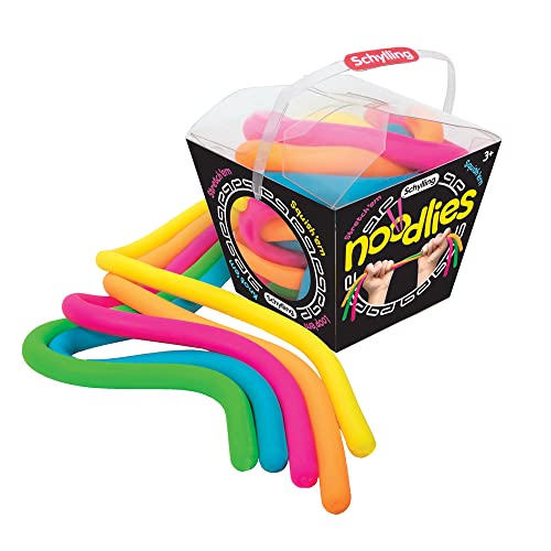 NeeDoh Noodlies by Schylling - Groovy Multicolored Squeeze Toy