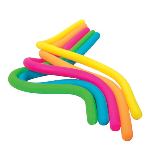 NeeDoh Noodlies by Schylling - Groovy Multicolored Squeeze Toy