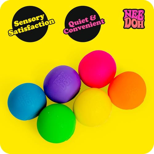 NeeDoh Rainboh Teenie - Groovy Multi Squeeze Toy by Schylling