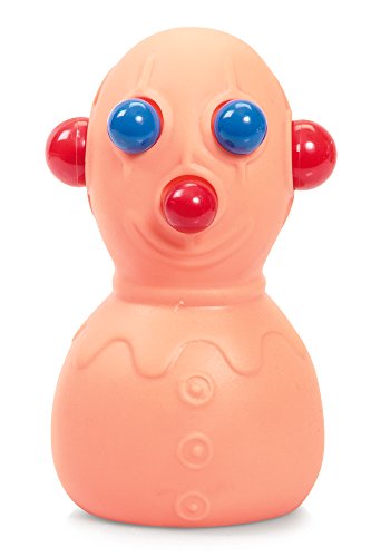 NeeDoh Schylling Groovy Panic Pete Squeeze Toy - Glob Shape - Orange