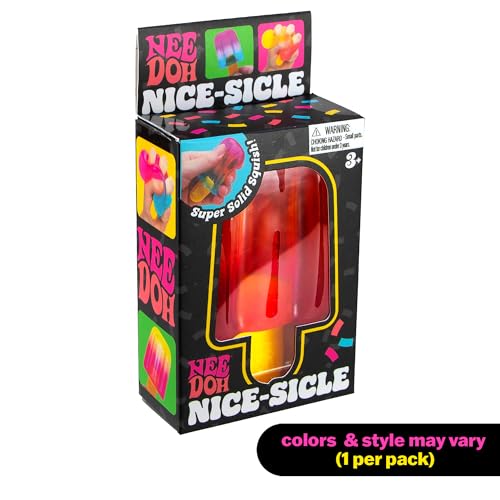 NeeDoh Schylling Nice-Sicle - Groovy Pink Squeeze Toy