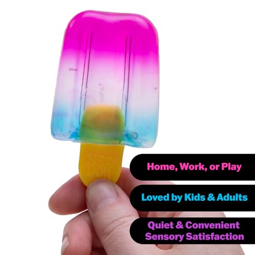 NeeDoh Schylling Nice-Sicle - Groovy Pink Squeeze Toy