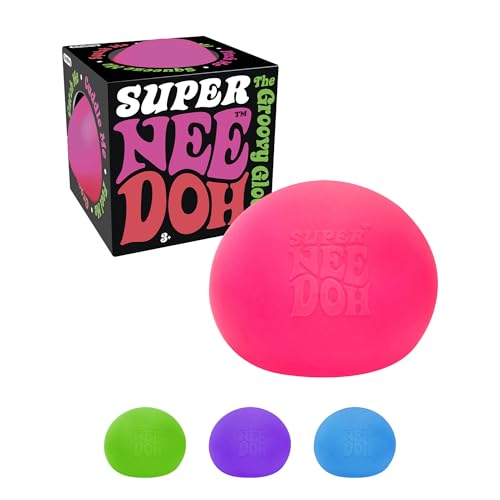 NeeDoh Super - Groovy Multi-Color Squeeze Toy