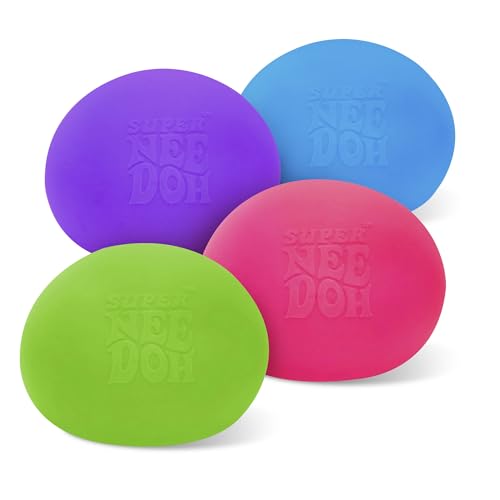 NeeDoh Super - Groovy Multi-Color Squeeze Toy