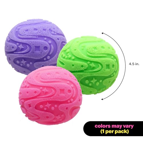 NeeDoh Super Fuzzball - Shaggy Green Squeeze Toy