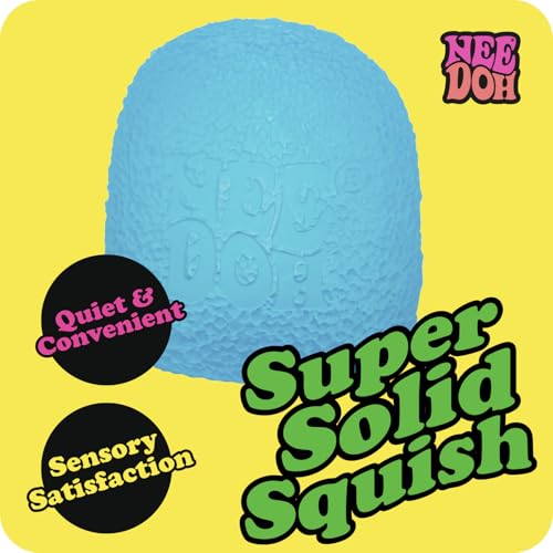 NeeDoh Super Solid Gumdrop Squeeze Toy - Gumdrop Shape - Orange
