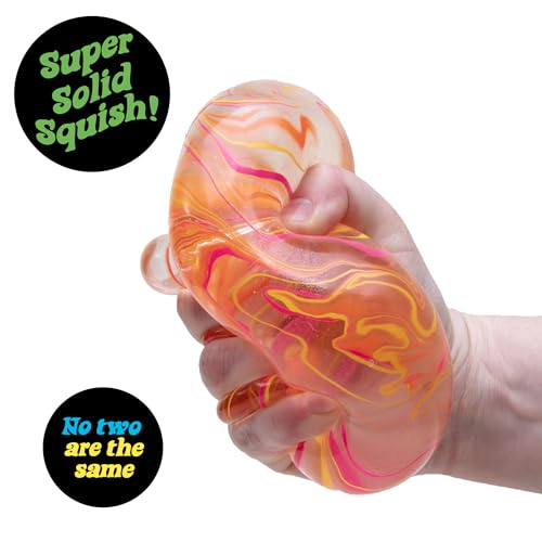 NeeDoh Super Solid Nice Berg Squeeze Toy - Cube Shape - Swirl