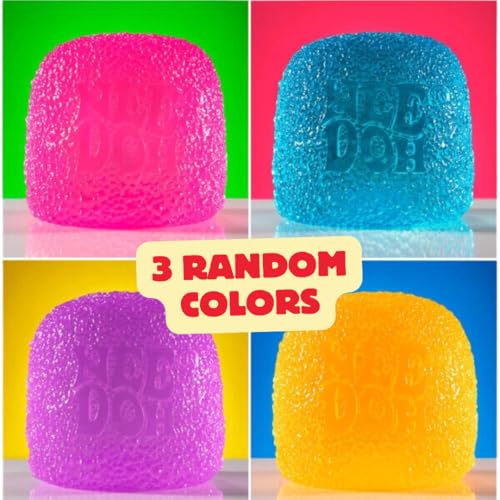 NeeDoh Textured Gumdrop Squeeze Toy - Gumdrop Shape - Multi